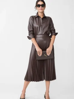 Evey Vegan Leather Skirt