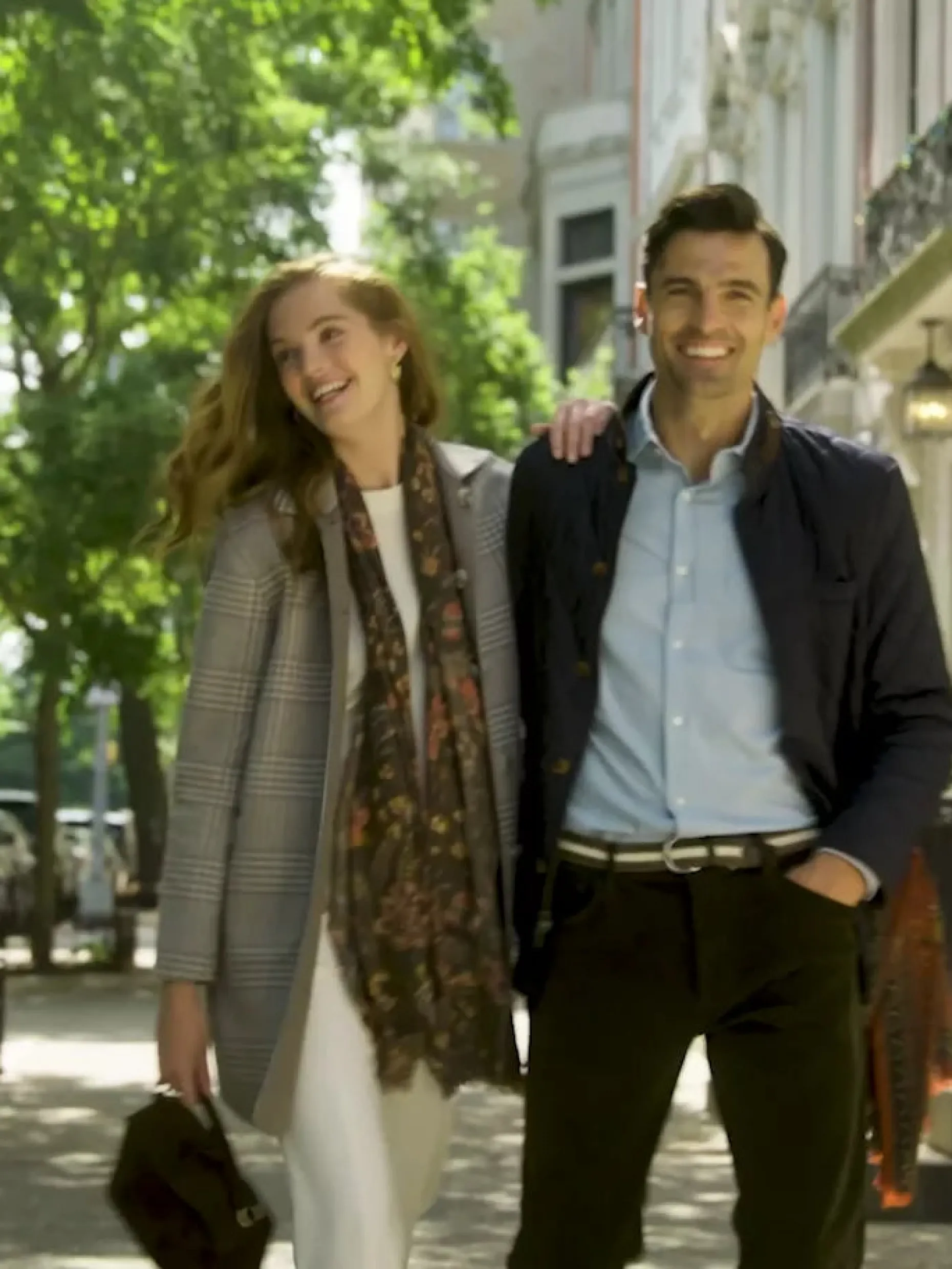 Frade Reversible Wool Coat in Glen Plaid