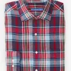 Gramercy Classic Fit Linen Shirt in Plaid