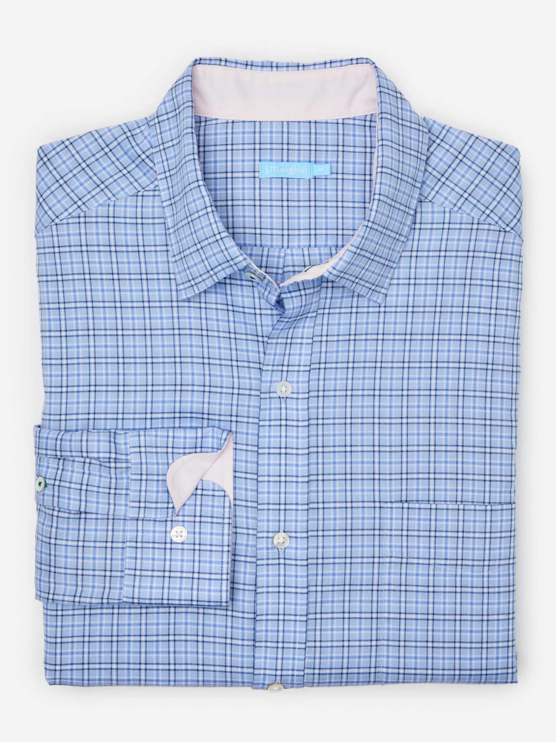 Gramercy Classic Fit Shirt in Mini Plaid