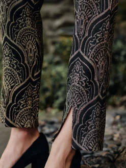 Grier Pants in Persian Paisley Jacquard