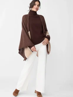 Harriet Cashmere Wrap in Color Block