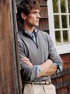 Henry Cashmere 1/4 Zip