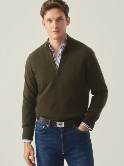 Henry Cashmere 1/4 Zip
