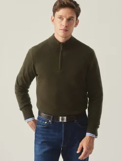 Henry Cashmere 1/4 Zip