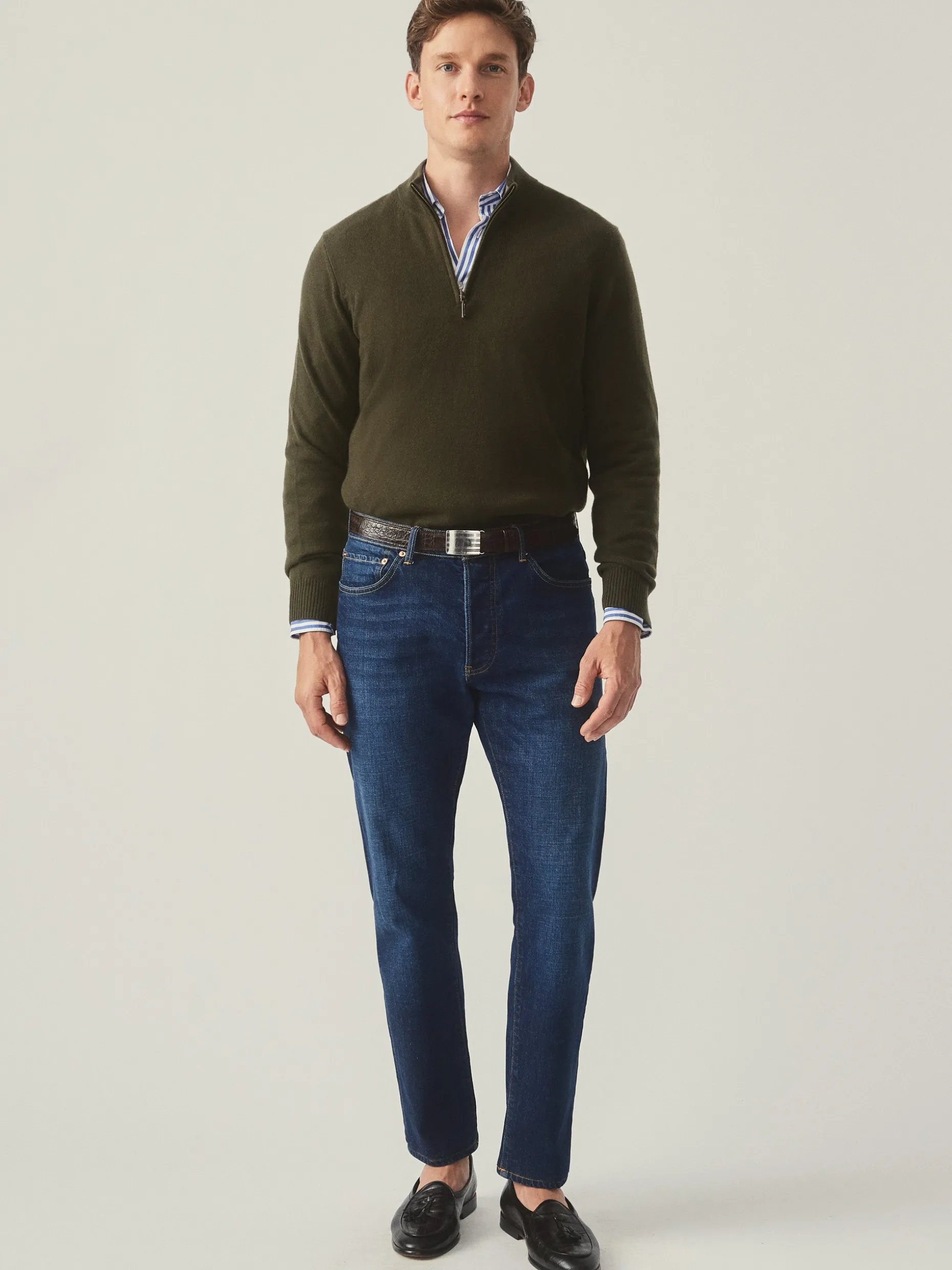 Henry Cashmere 1/4 Zip