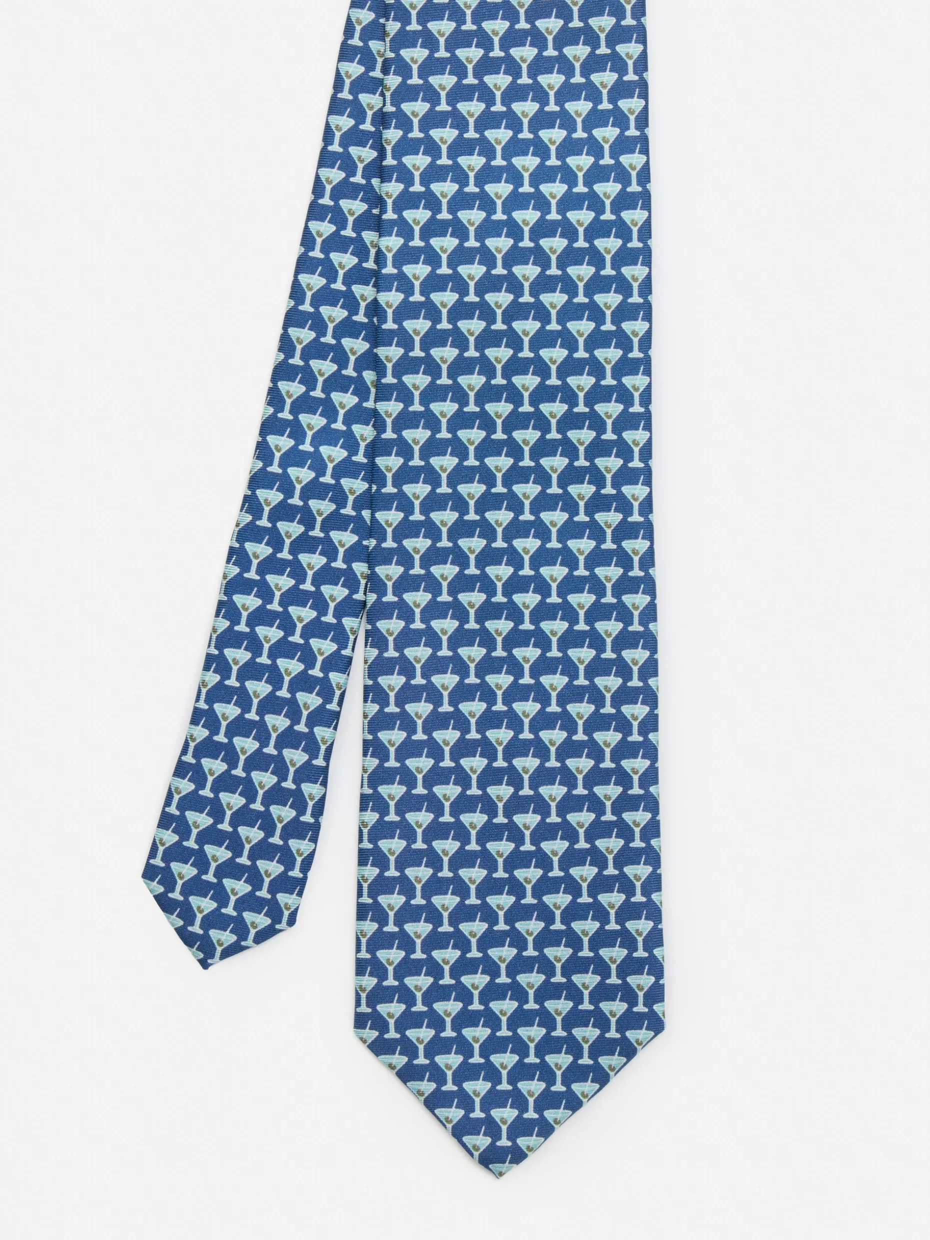 Italian Silk Tie in Martini