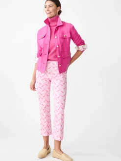 Ivy Pants in Midi Ibis Crest