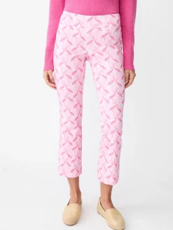 Ivy Pants in Midi Ibis Crest