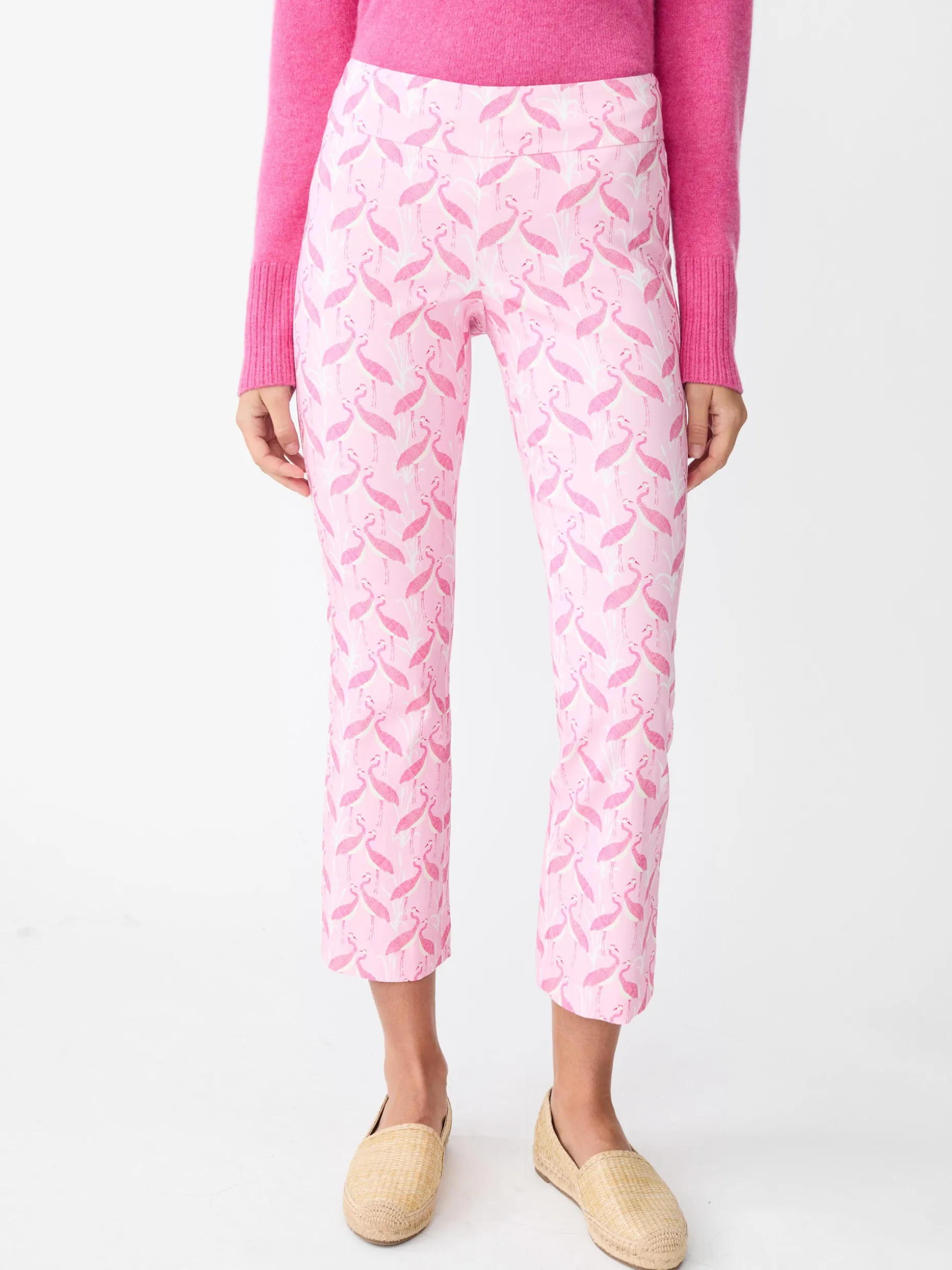 Ivy Pants in Midi Ibis Crest