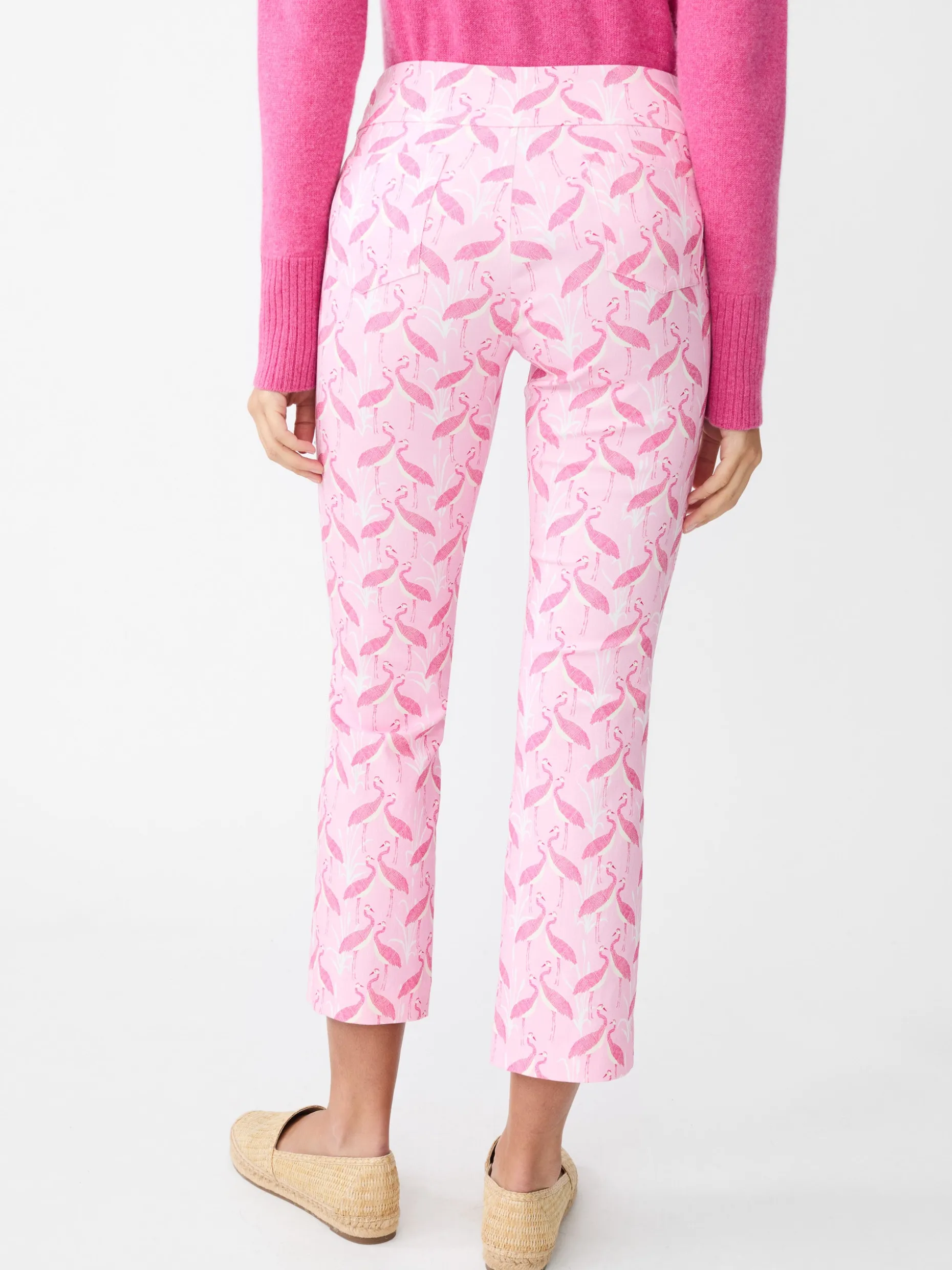 Ivy Pants in Midi Ibis Crest