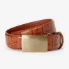 James Embossed Crocodile Belt