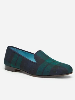 J.McL x Stubbs u0026 Wootton Slippers in Plaid