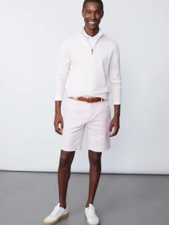 Justin 1/4 Zip Sweater in Stripe