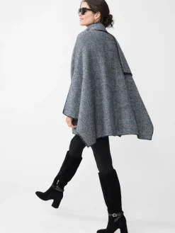 Karolina Cape in Herringbone