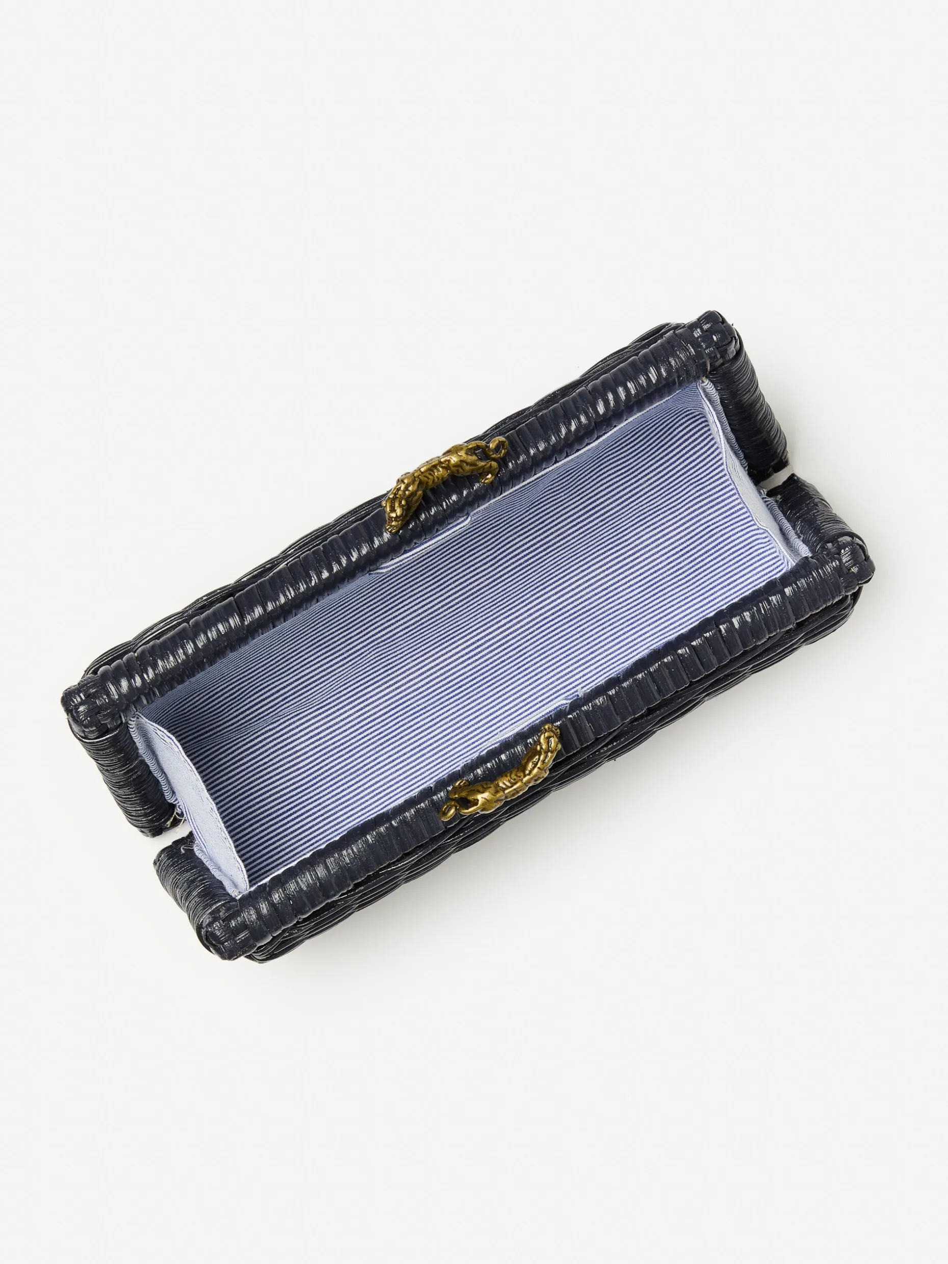 Keaton Wicker Clutch