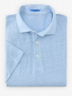 Larkspur Linen Polo