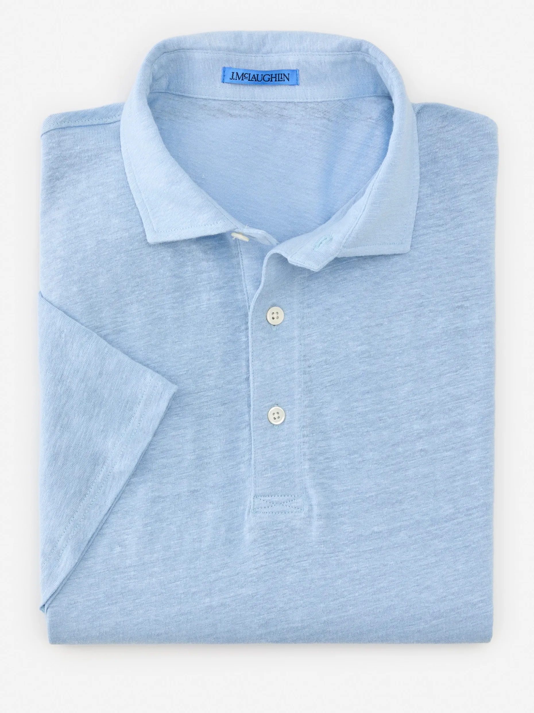 Larkspur Linen Polo