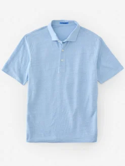 Larkspur Linen Polo