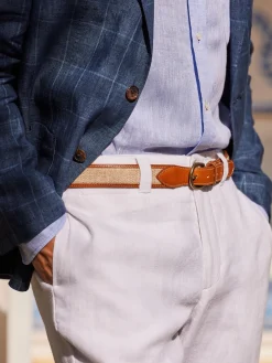 Leopold Linen Belt