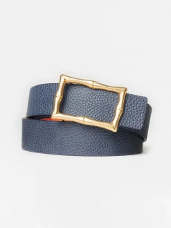Lina Reversible Leather Belt