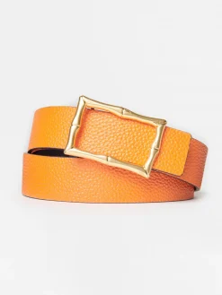 Lina Reversible Leather Belt