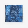 Linen Pocket Square in Diamond Patch