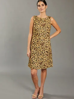 Lizzi Dress in Leopard: RSVP x Steven Stolman