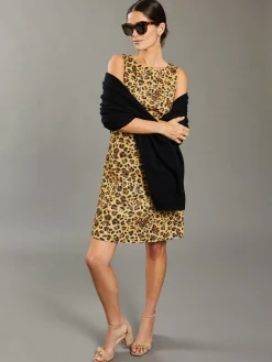Lizzi Dress in Leopard: RSVP x Steven Stolman