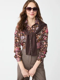 Lois Shirt in Baroque Bloom