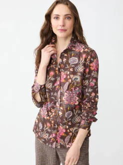 Lois Shirt in Baroque Bloom