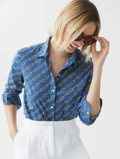 Lois Shirt in Bridle Crest