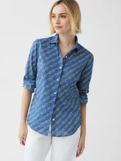 Lois Shirt in Bridle Crest