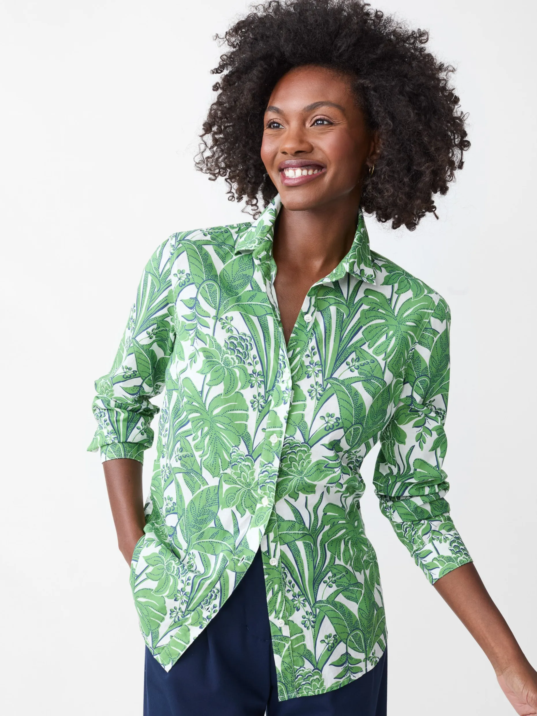 Lois Shirt in Field Blooms