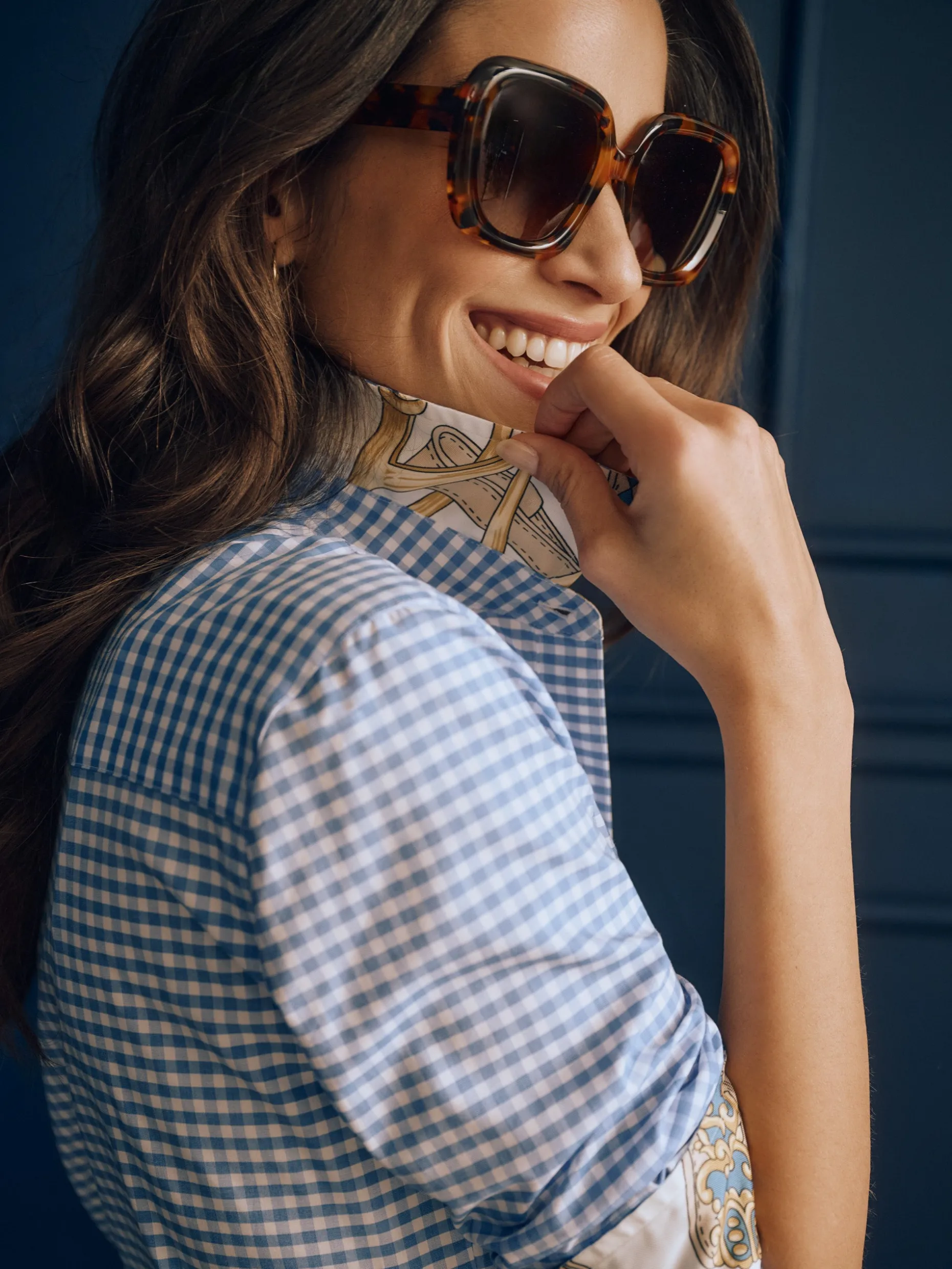 Lois Shirt in Gingham
