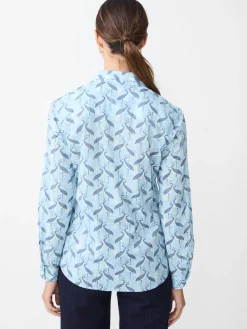 Lois Shirt in Micro Ibis Crest
