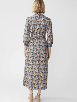 Louisa Dress in Pomegranate Grove