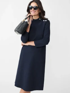 Mare Dress in Plaid Jacquard