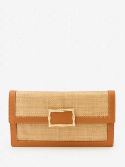 Marley Grasscloth Clutch