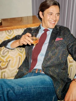 McCown Sport Coat in Paisley