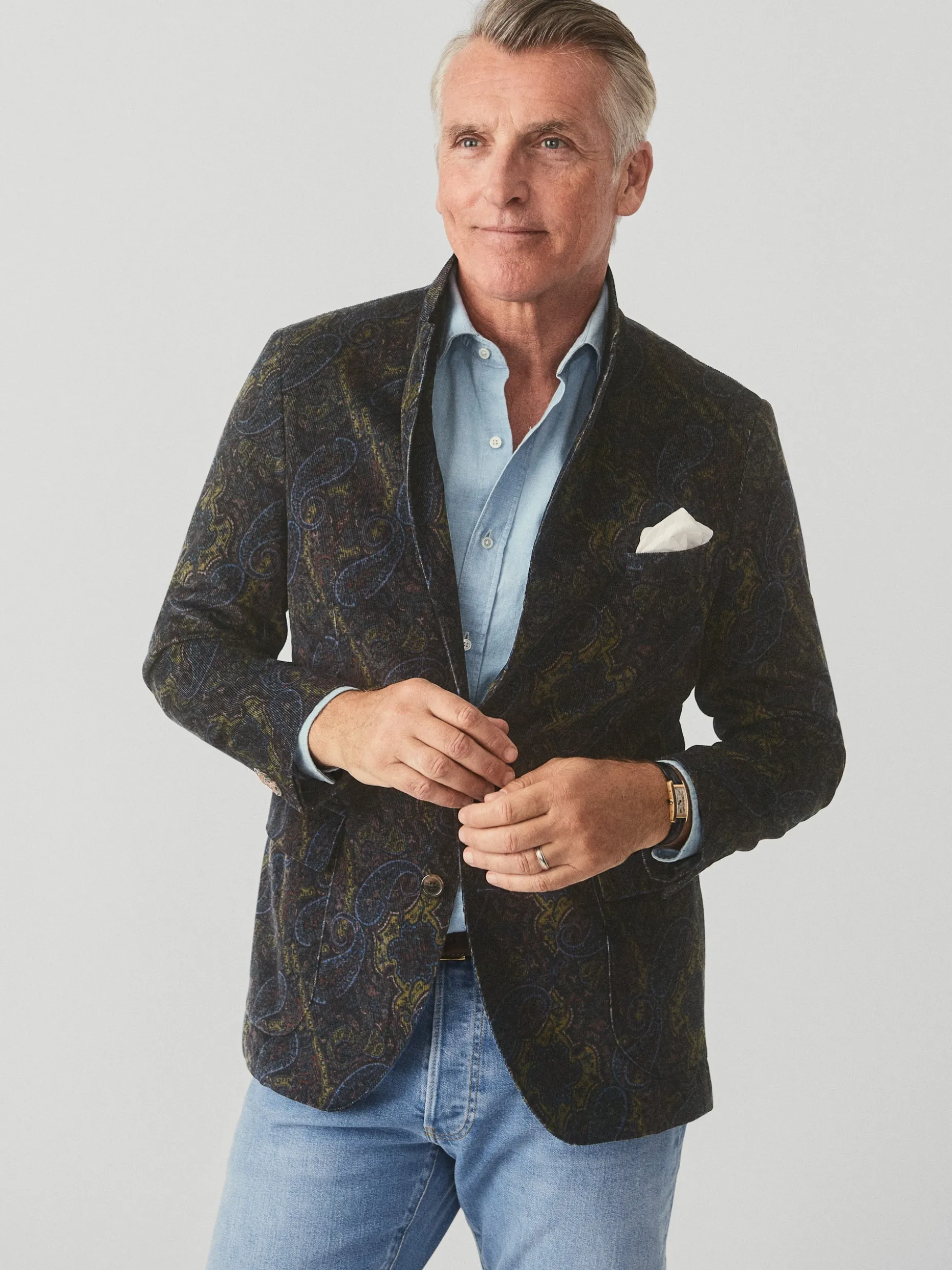 McCown Sport Coat in Paisley