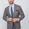 McCown Wool Blazer in Houndstooth
