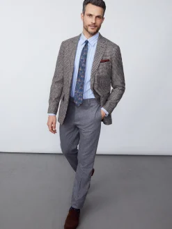 McCown Wool Blazer in Houndstooth