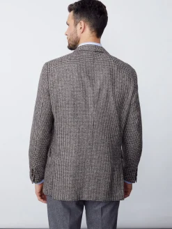McCown Wool Blazer in Houndstooth