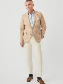 McCown Wool Sport Coat in Herringbone