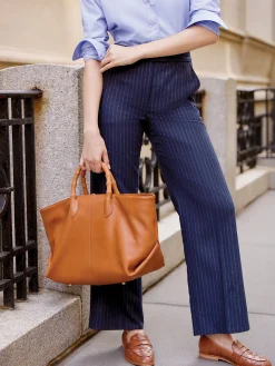 Melissa Leather Tote Bag