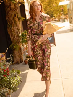 Mollie Dress in Verdant Garden