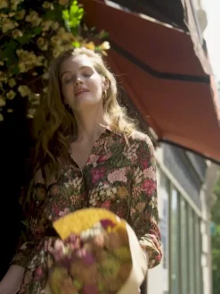 Mollie Dress in Verdant Garden