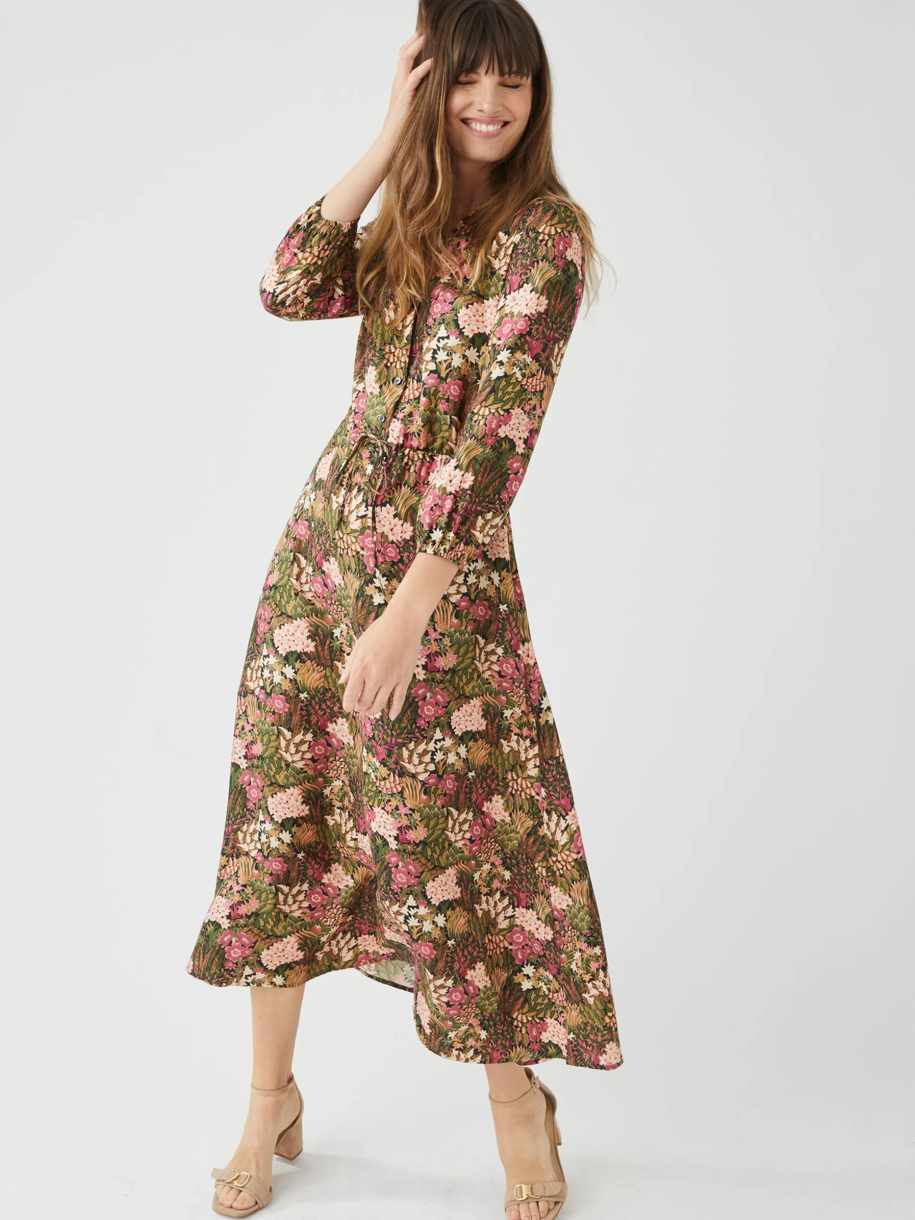 Mollie Dress in Verdant Garden