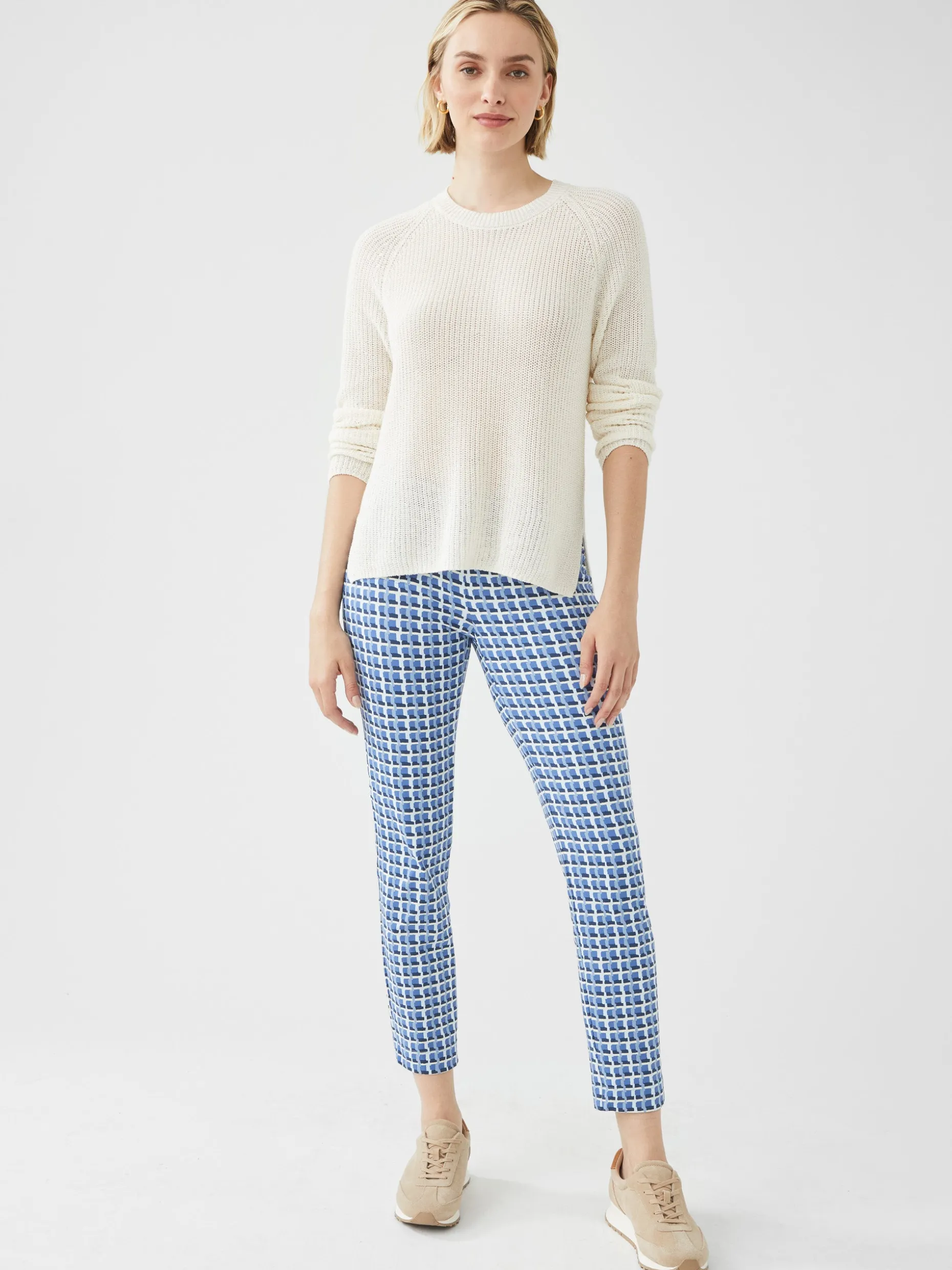 Newport Capri Pants in Marseilles Geo